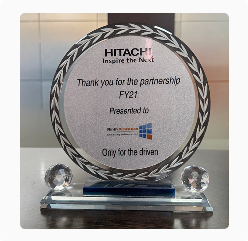 Partnership Appreciation FY21 - Hitachi Award